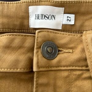 Hudson Jeans Camel High-Rise Bootcut
